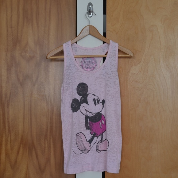 Disney Tops - Disney Pink Mickey Mouse Tank